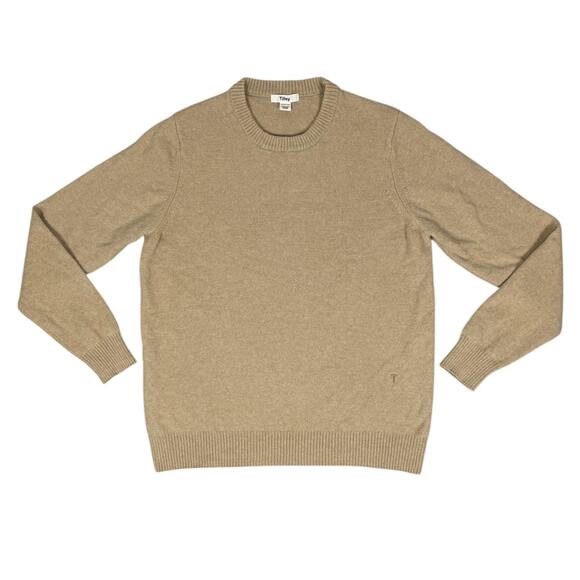 Tilley Extra Fine Merino Wool Sweater Tan XXL (Runs Small) Warm Winter Outdoors - Picture 1 of 10